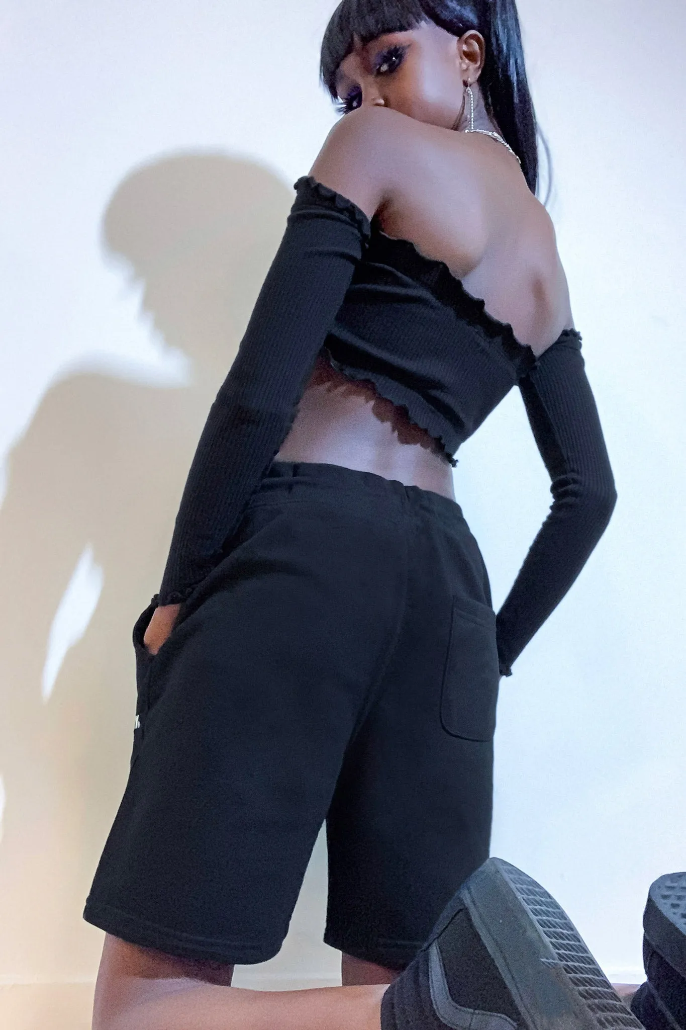 Barbed Wire Sweat Shorts