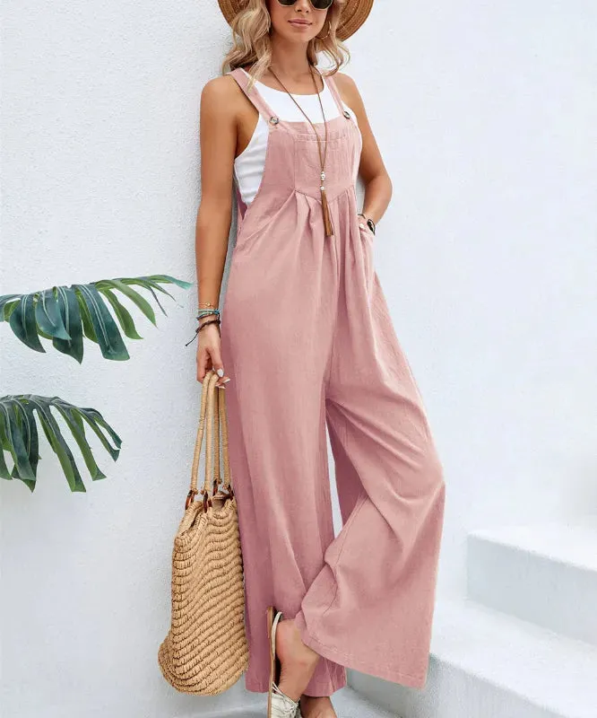 Boho Casual Jumpsuits - multiple colors