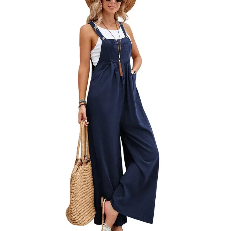 Boho Casual Jumpsuits - multiple colors