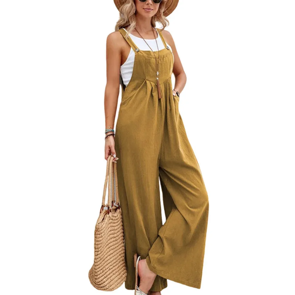 Boho Casual Jumpsuits - multiple colors