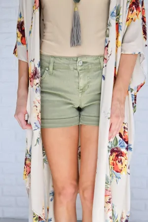 Calypso Shorts ~ Spring Green
