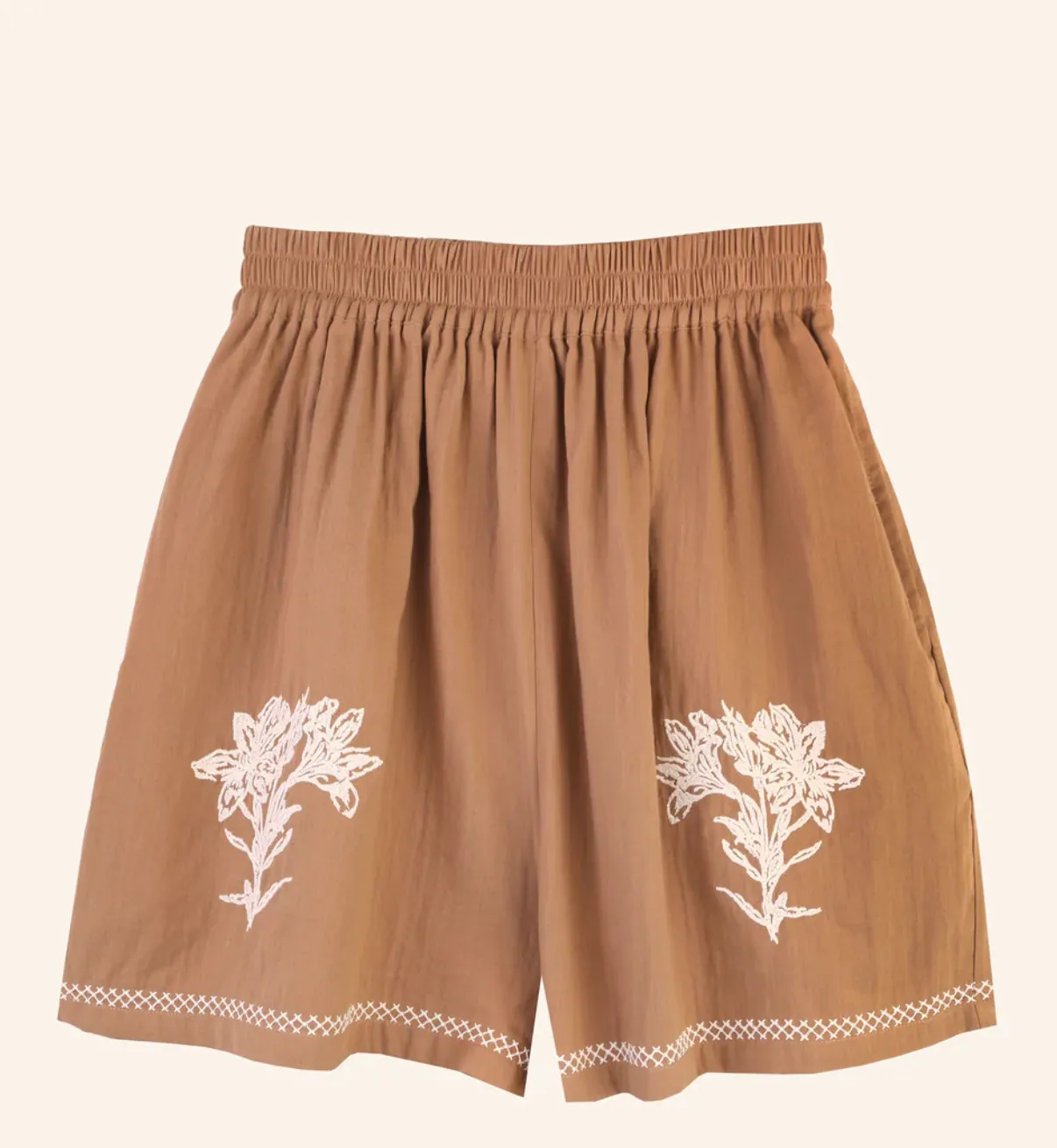 Caspia Shorts Fawn  |  Meadows