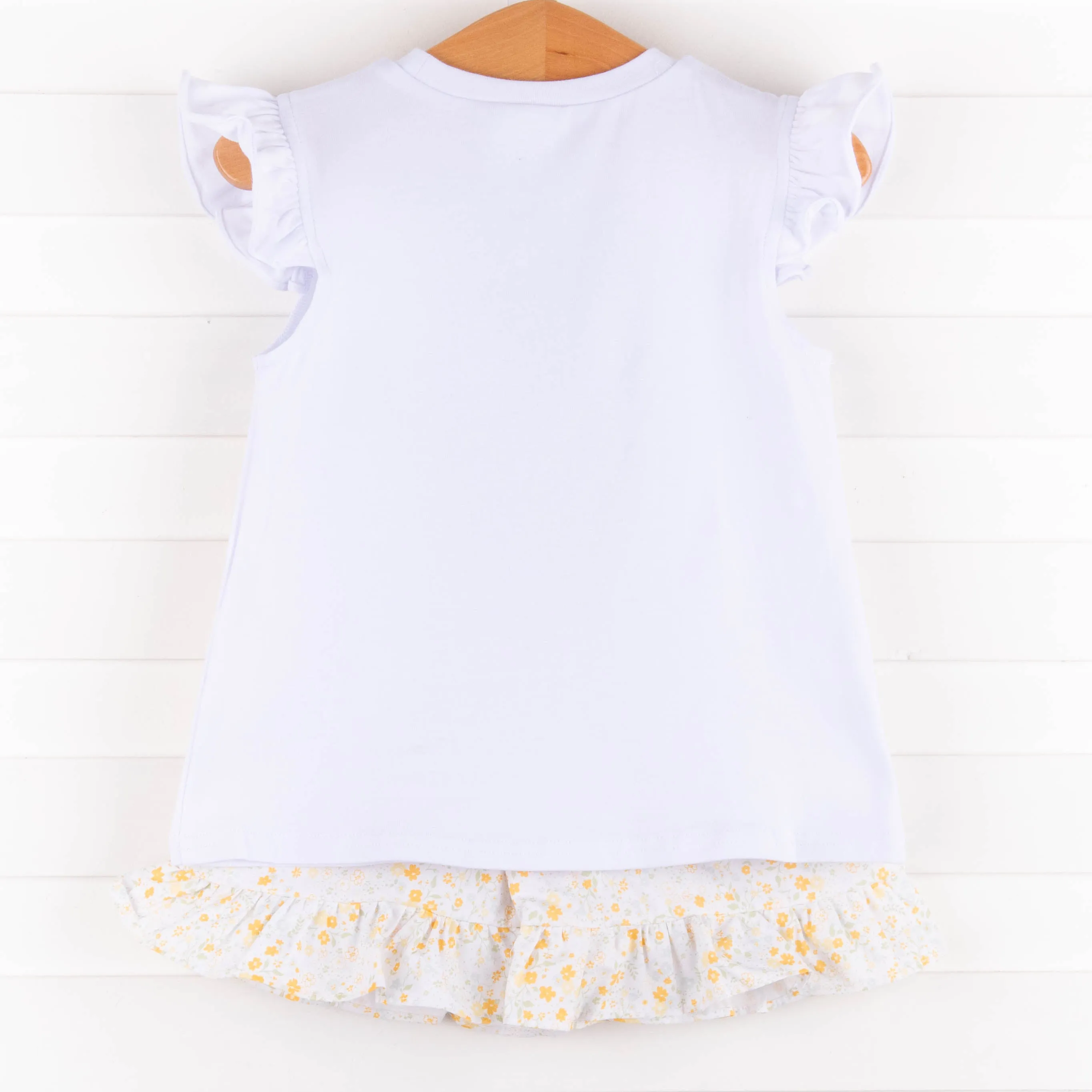 Daisy Garden Short Set, Yellow