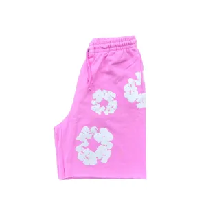Denim Tears Shorts "COTTON WREATH" Pink New Size M