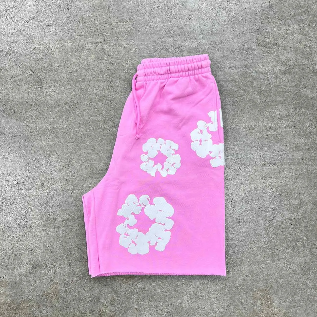 Denim Tears Shorts "COTTON WREATH" Pink New Size M