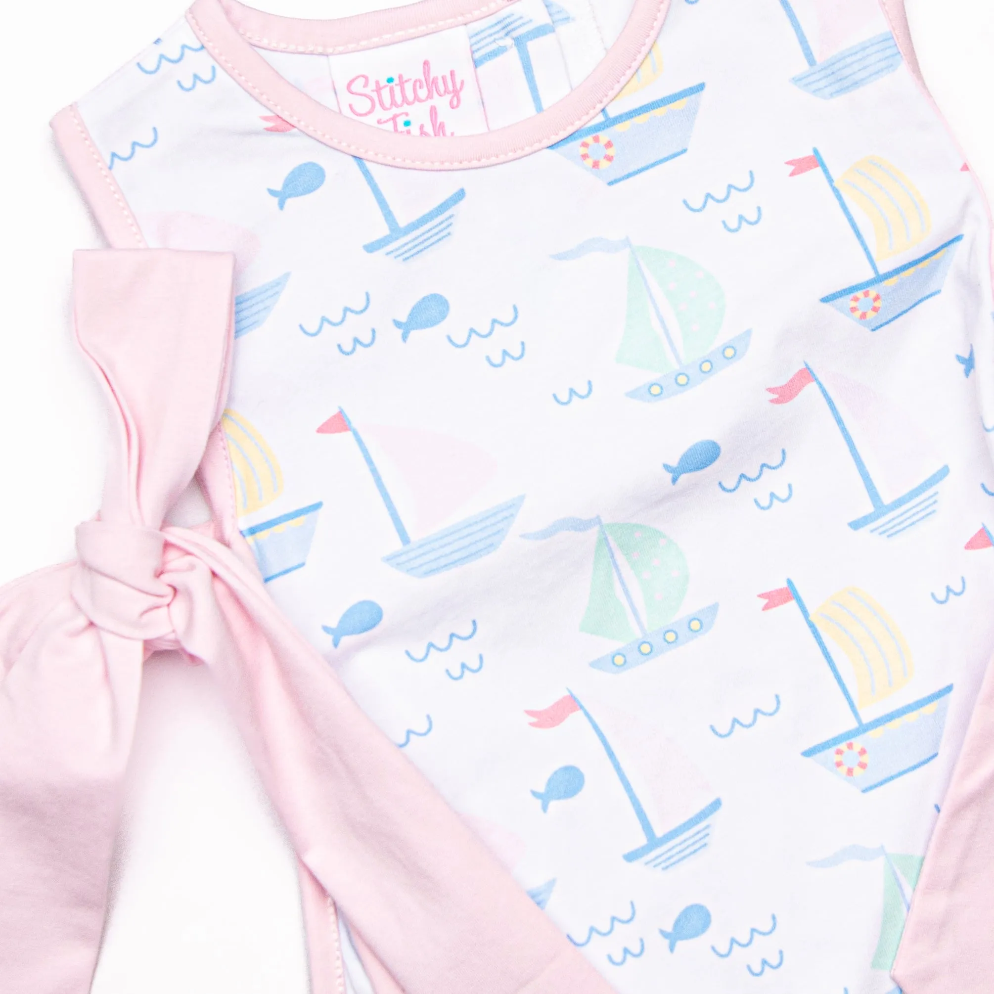 Dock Days Bloomer Set, Pink