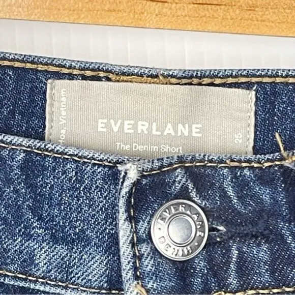 Everlane Denim The denim Cut Off Shorts 25