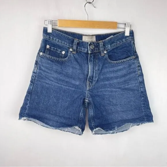 Everlane Denim The denim Cut Off Shorts 25