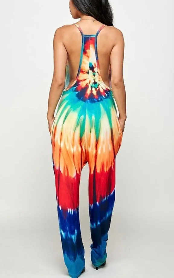 For The Culture Tye-Dye Jumpsuit