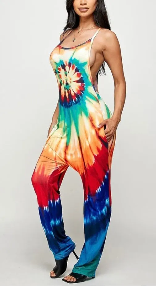 For The Culture Tye-Dye Jumpsuit