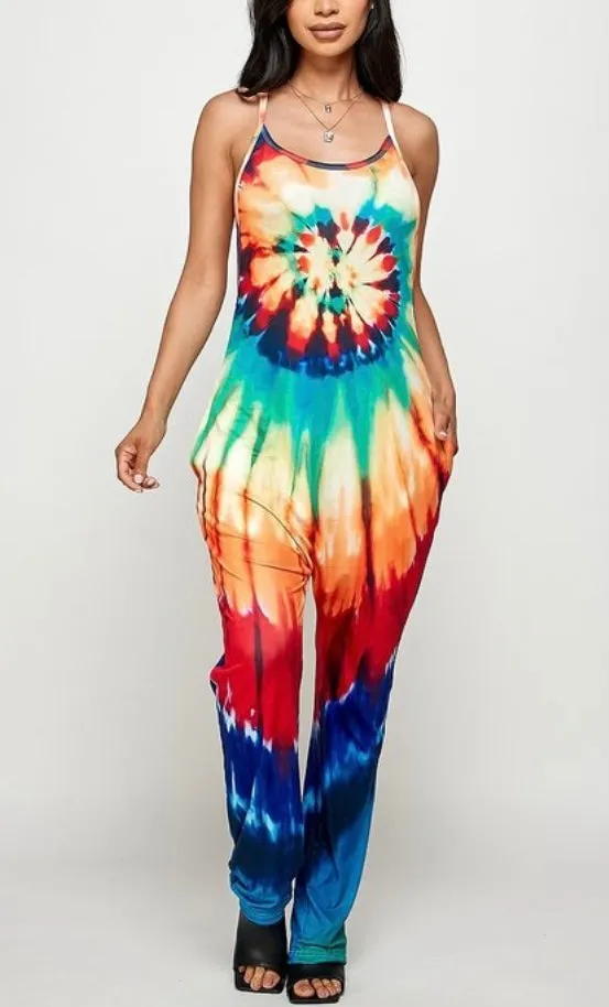 For The Culture Tye-Dye Jumpsuit