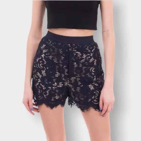 GOEN.J, Lace Shorts, Size 4