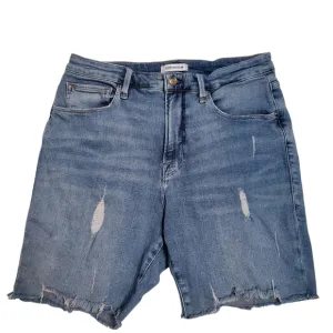 Good American Denim Shorts Cutoff Distressed Medium Wash Size 12/31