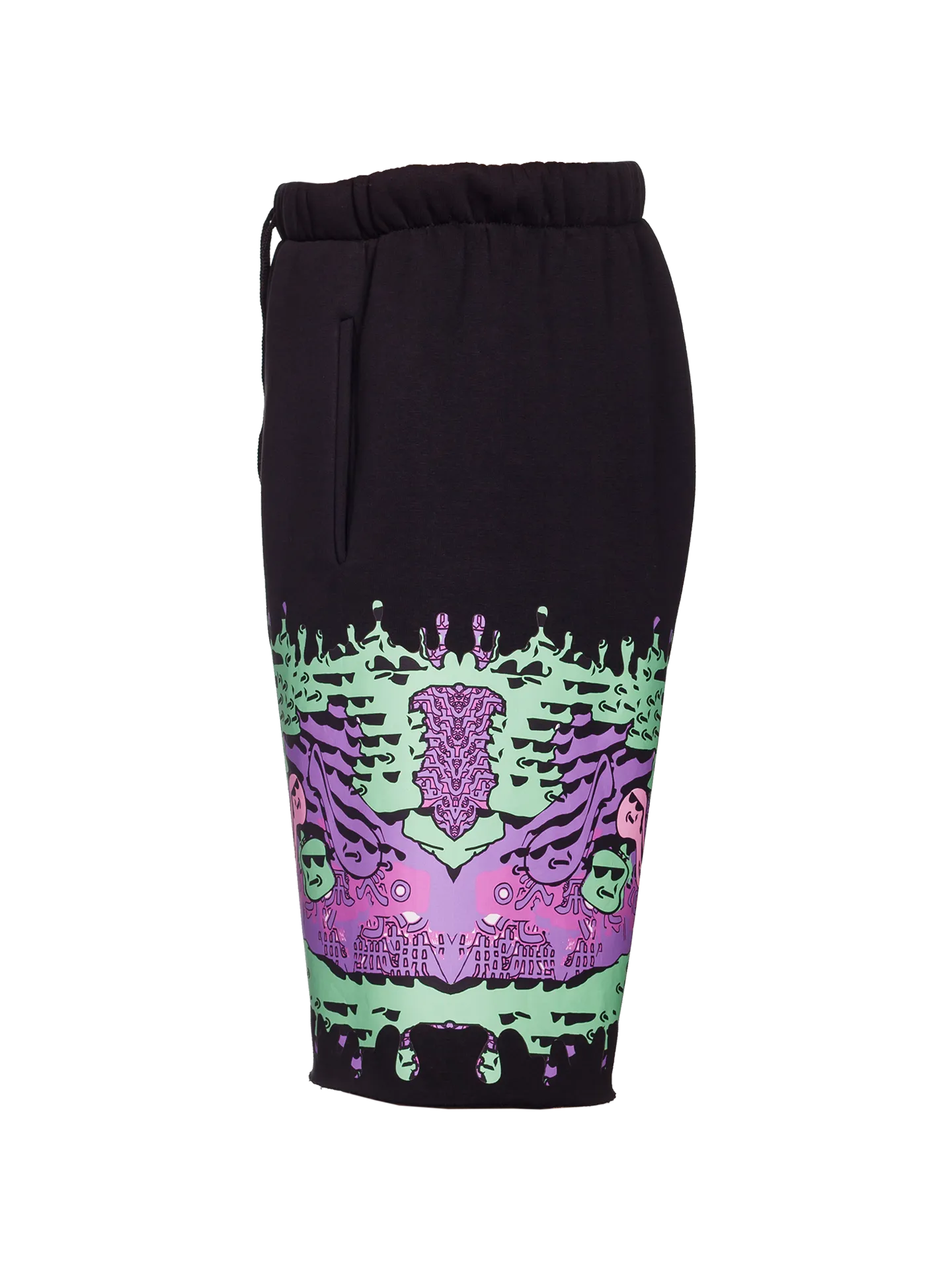 Graphic Print Shorts