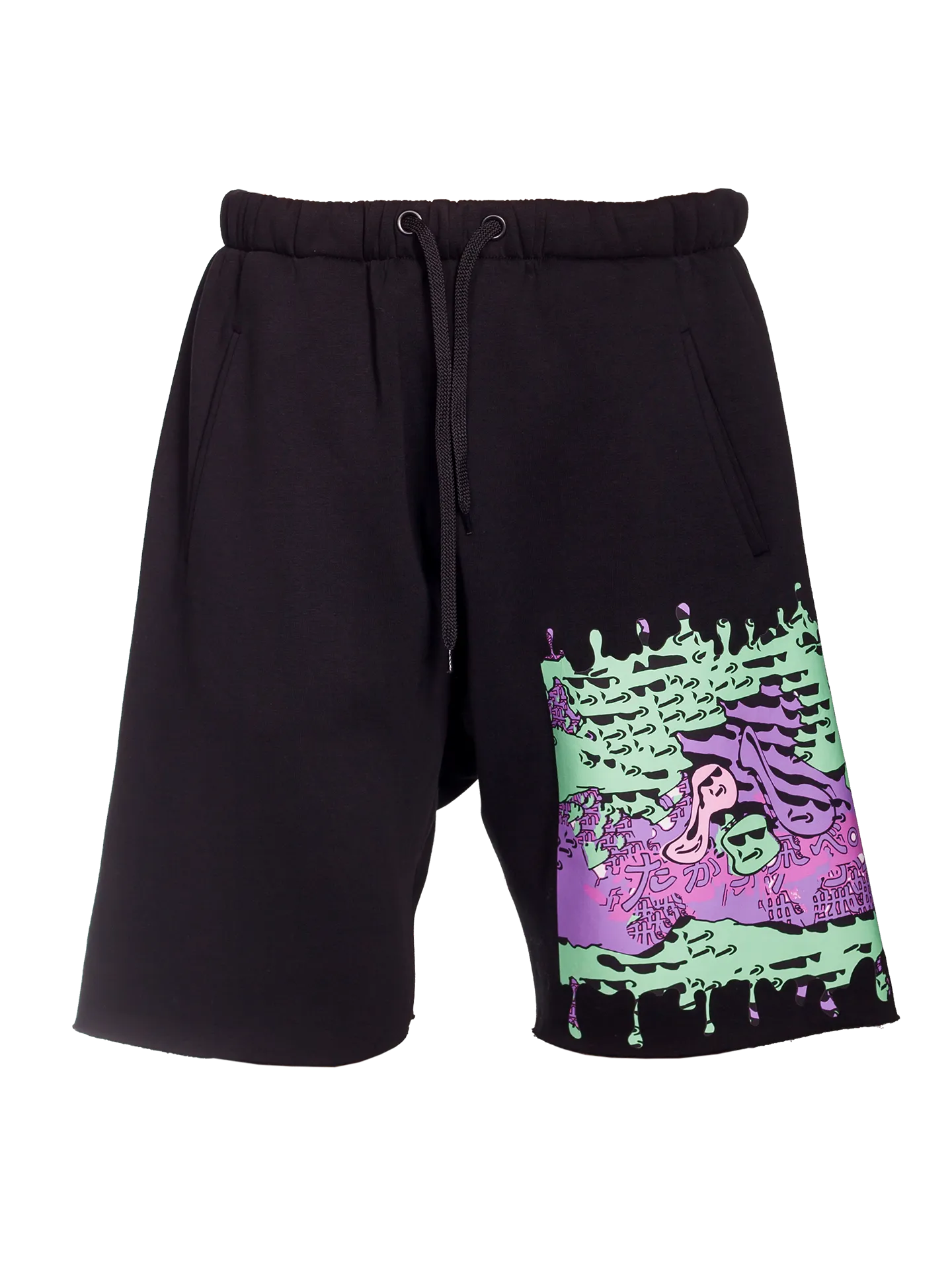 Graphic Print Shorts