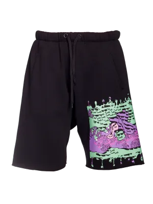Graphic Print Shorts