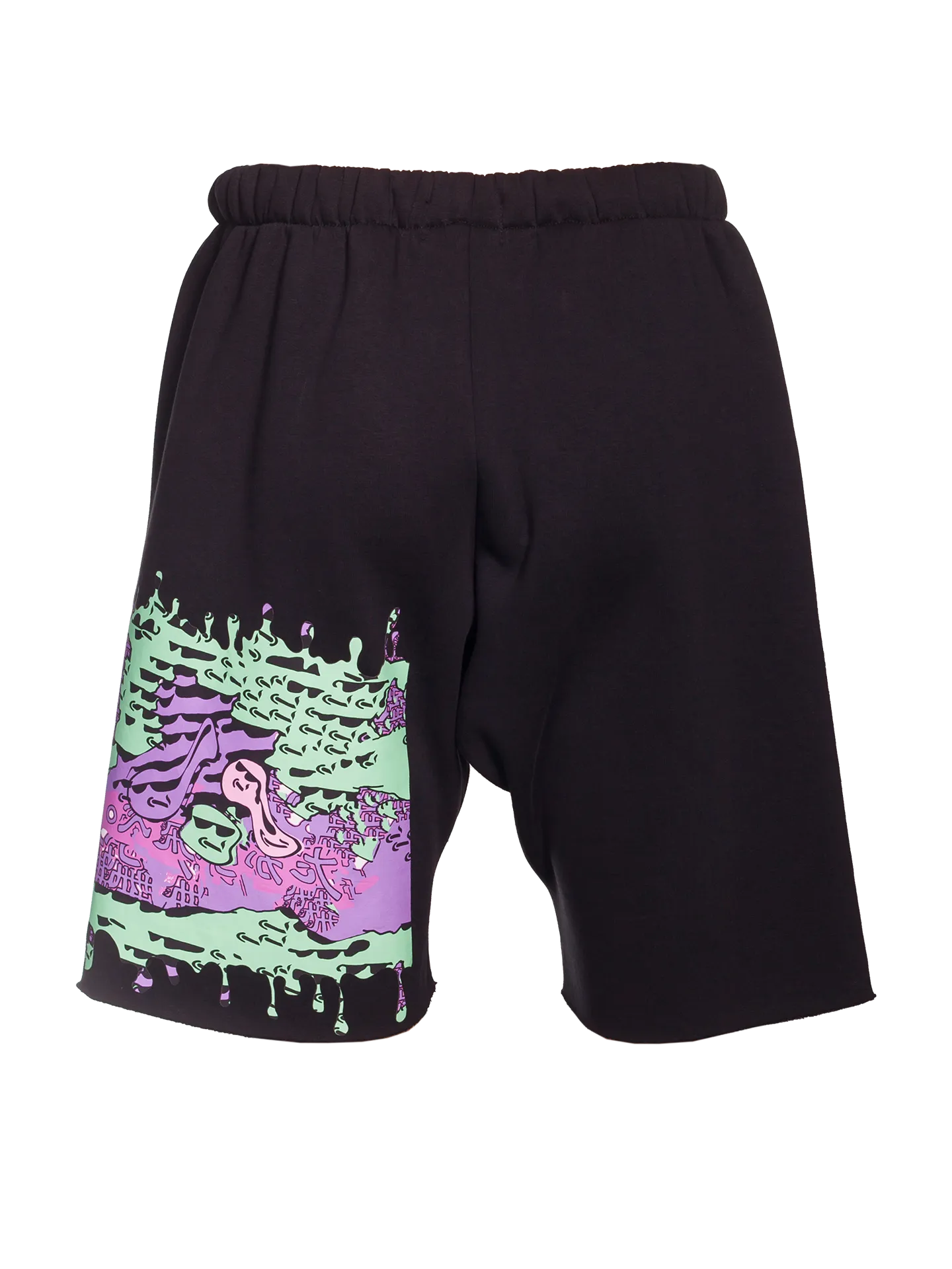 Graphic Print Shorts