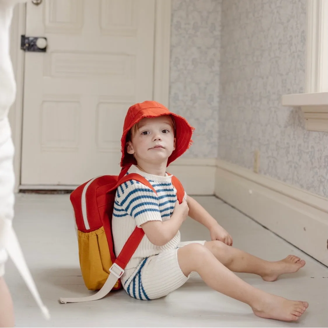 Heritage Knit Short - Ocean Stripes