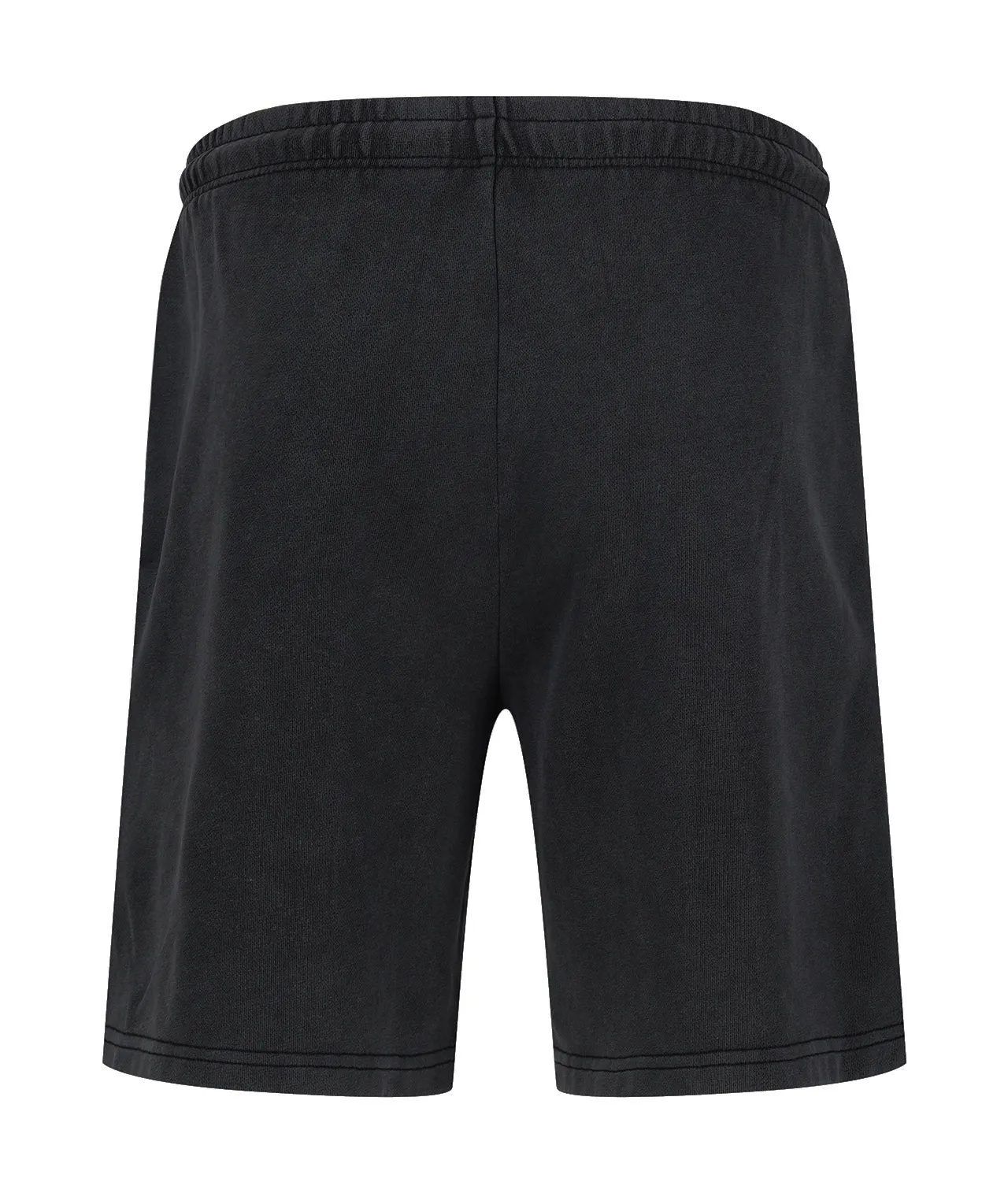 JJ Club Stonewashed Cotton Leisure Shorts - Grey