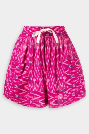 Ledoria Shorts in Fuchsia