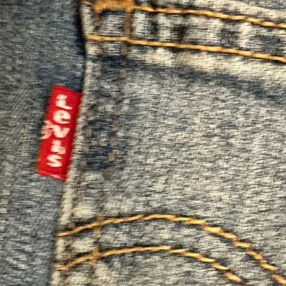 Levi’s Blue Jean Shorts Medium Wash Women’s Size 31.