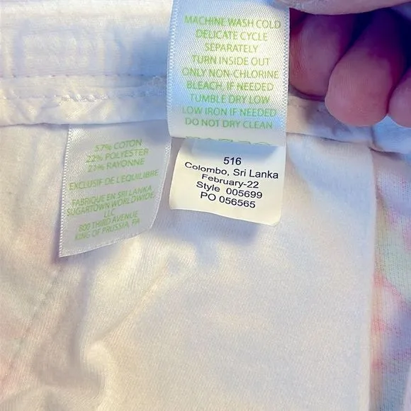 Lilly Pulitzer Callahan Knit Shorts Pink Isle Shell Me Something Good 5&quot;