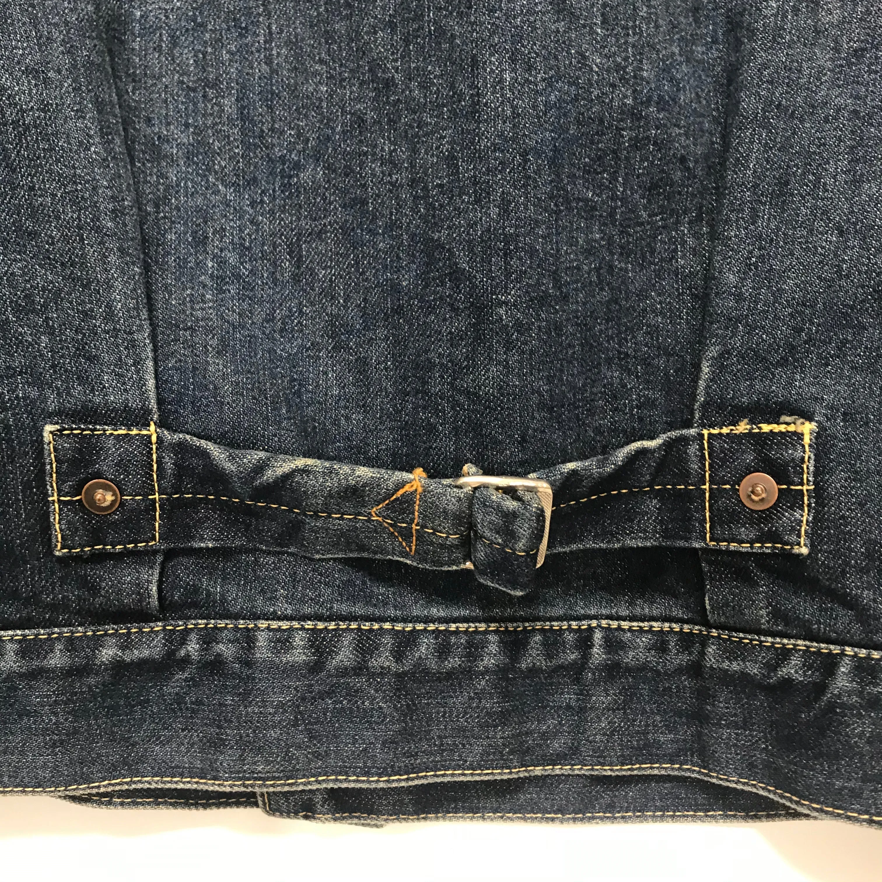 [M] Futura Laboratories Distressed Denim Jacket Indigo