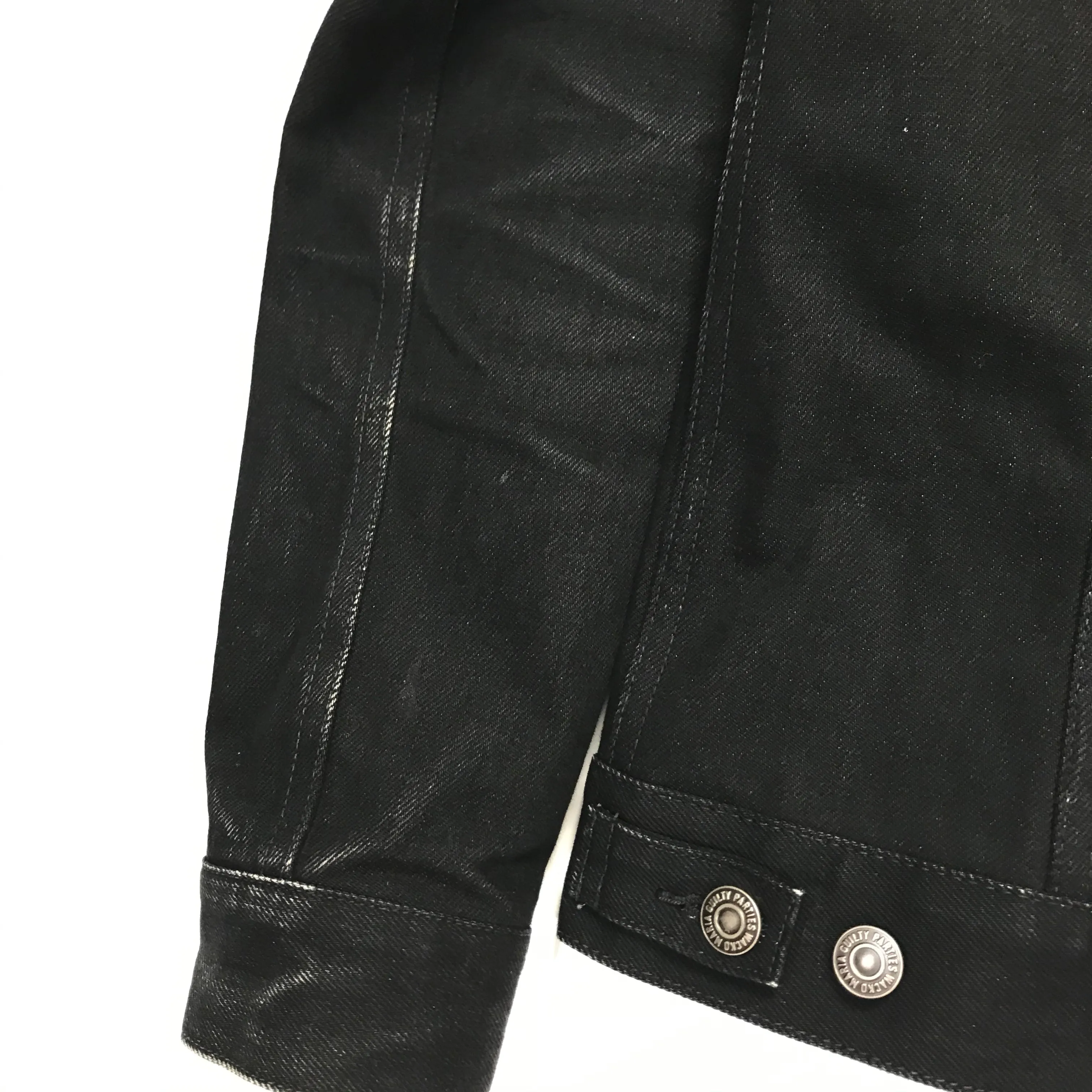 [M] Wacko Maria Guilty Parties Denim Jacket Black