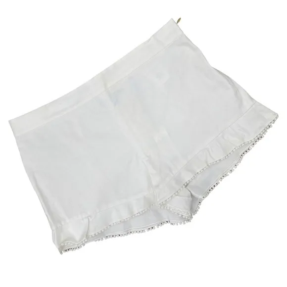 NWT✨Draper James Flutter Shorts White Size 14
