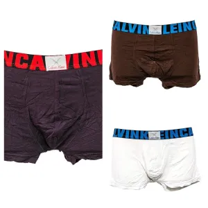 Pack Of 3 Men Cotton Boxer - Branded Boxer For Men - Ck - Calvin Klein