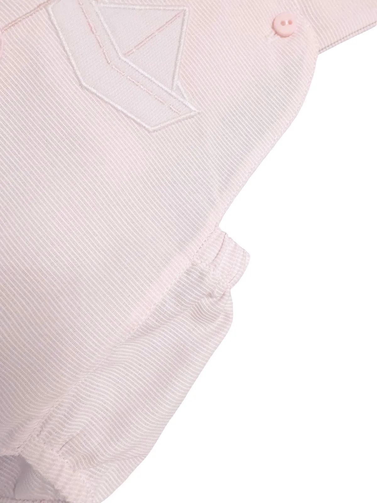 Pink Dungaree Romper