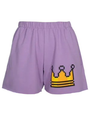 Pixel-print Jogging Shorts