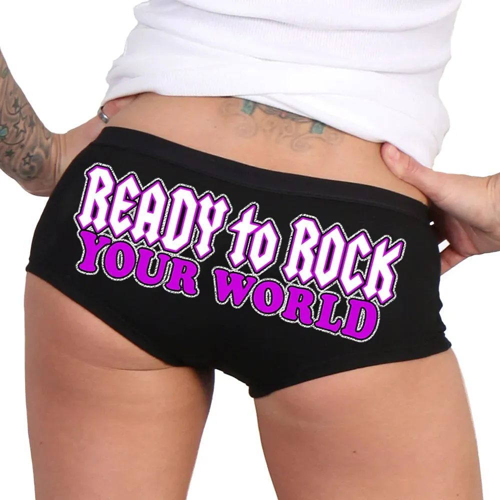 PTB7534 Ready To Rock Your World Boy Shorts