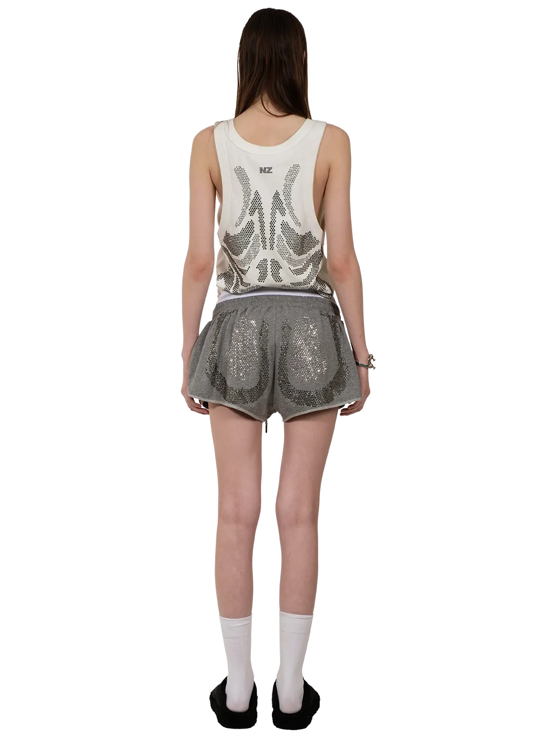Rhinestones Short