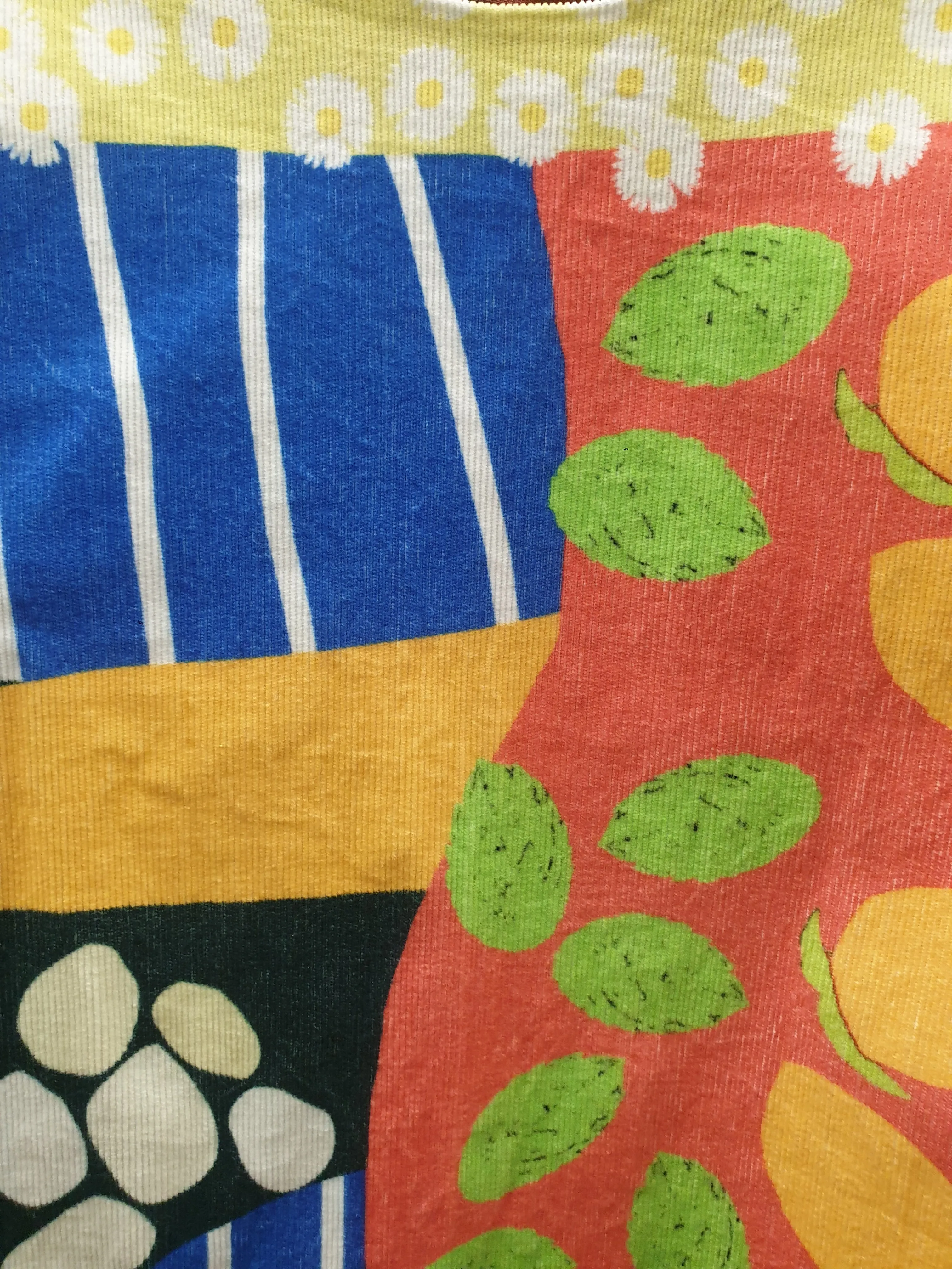 Seagrass Designs colourful cord dress size 14