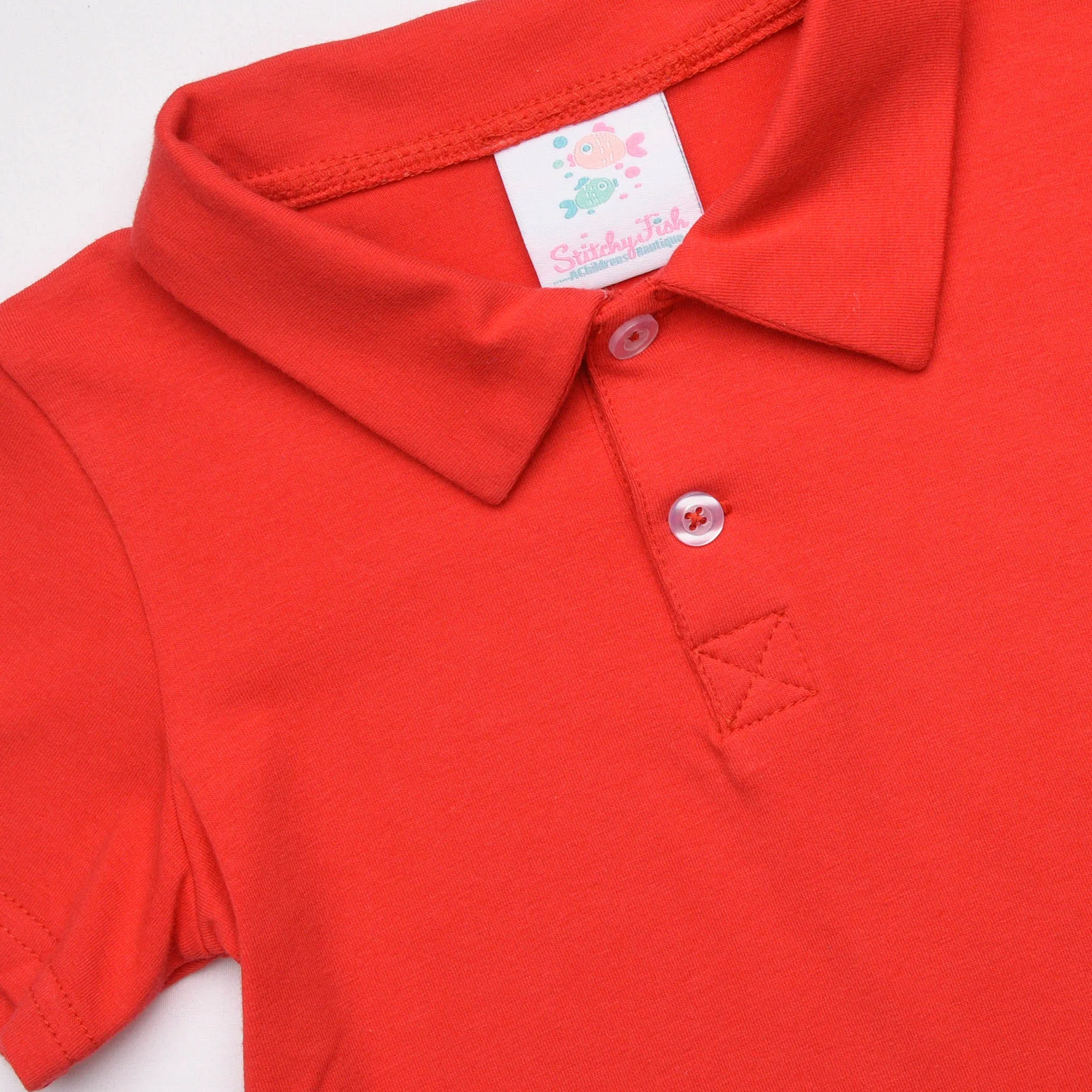 Set Sail Short Set, Red