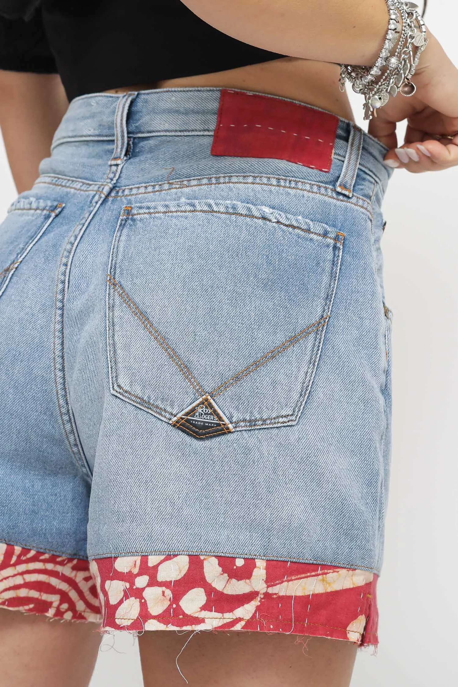 Short Girlfriend Woman Denim - Hand Stitch Blanket