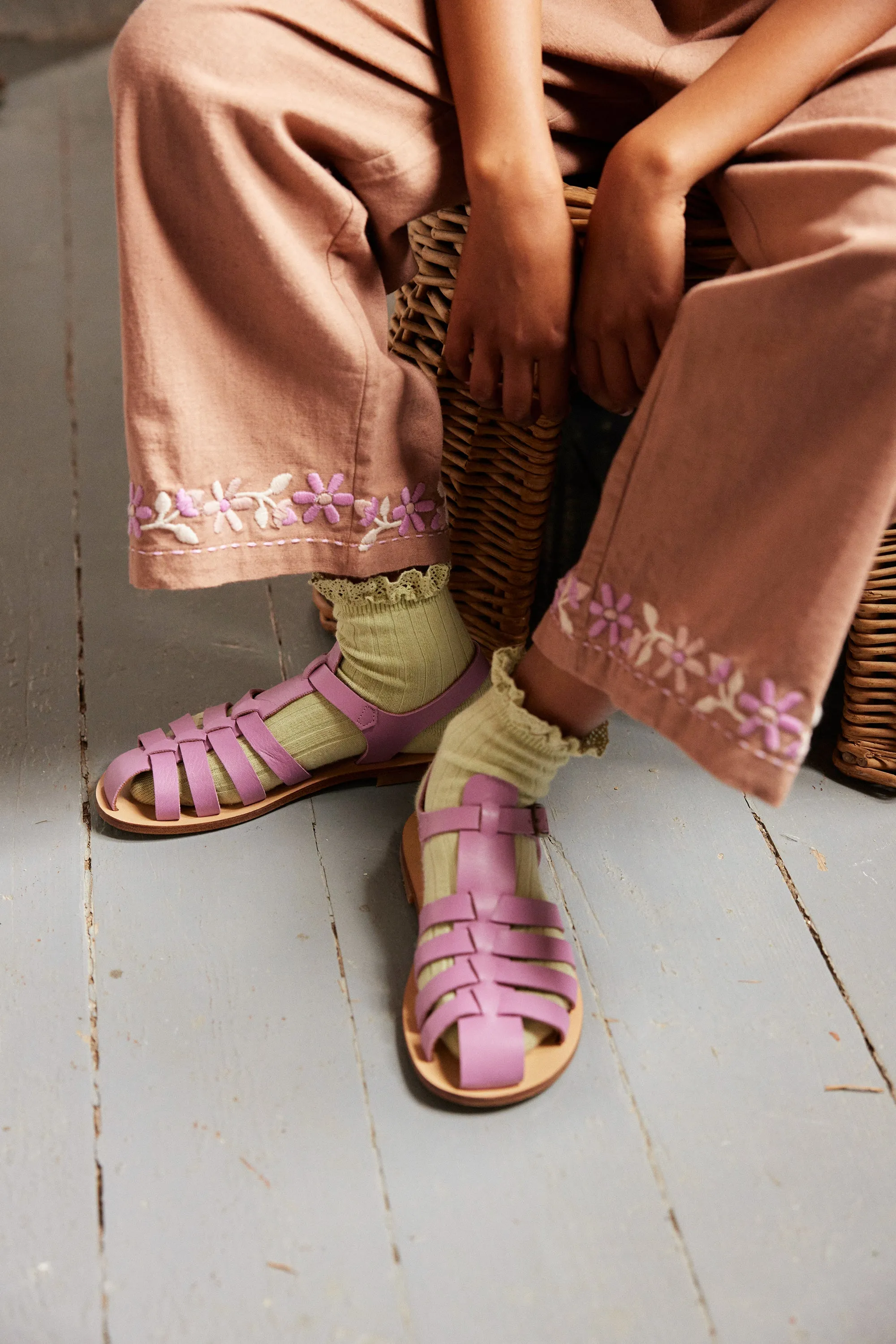 Tahlia Trouser Set - Dark Fawn