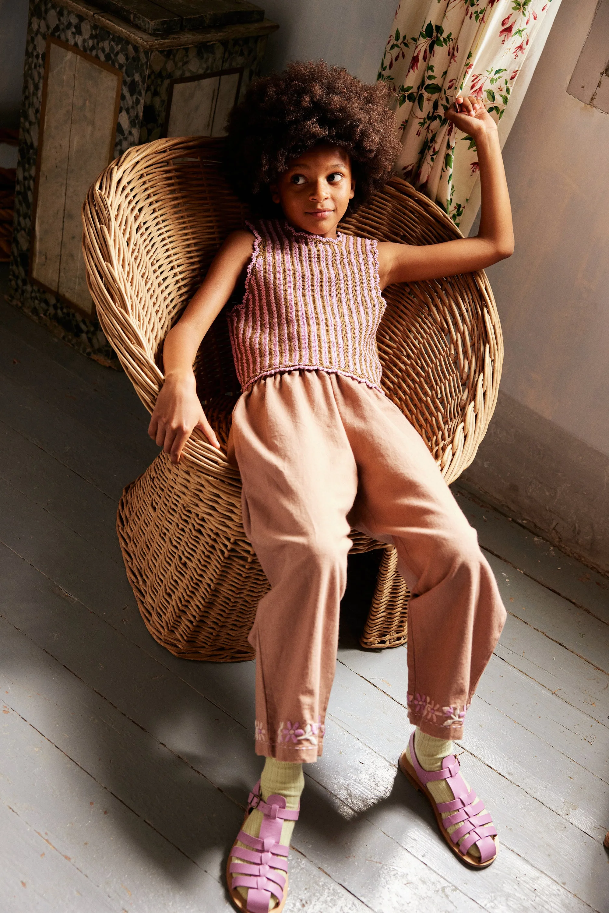 Tahlia Trouser Set - Dark Fawn
