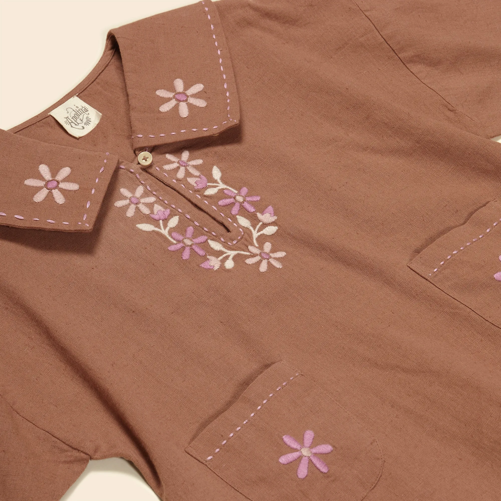 Tahlia Trouser Set - Dark Fawn