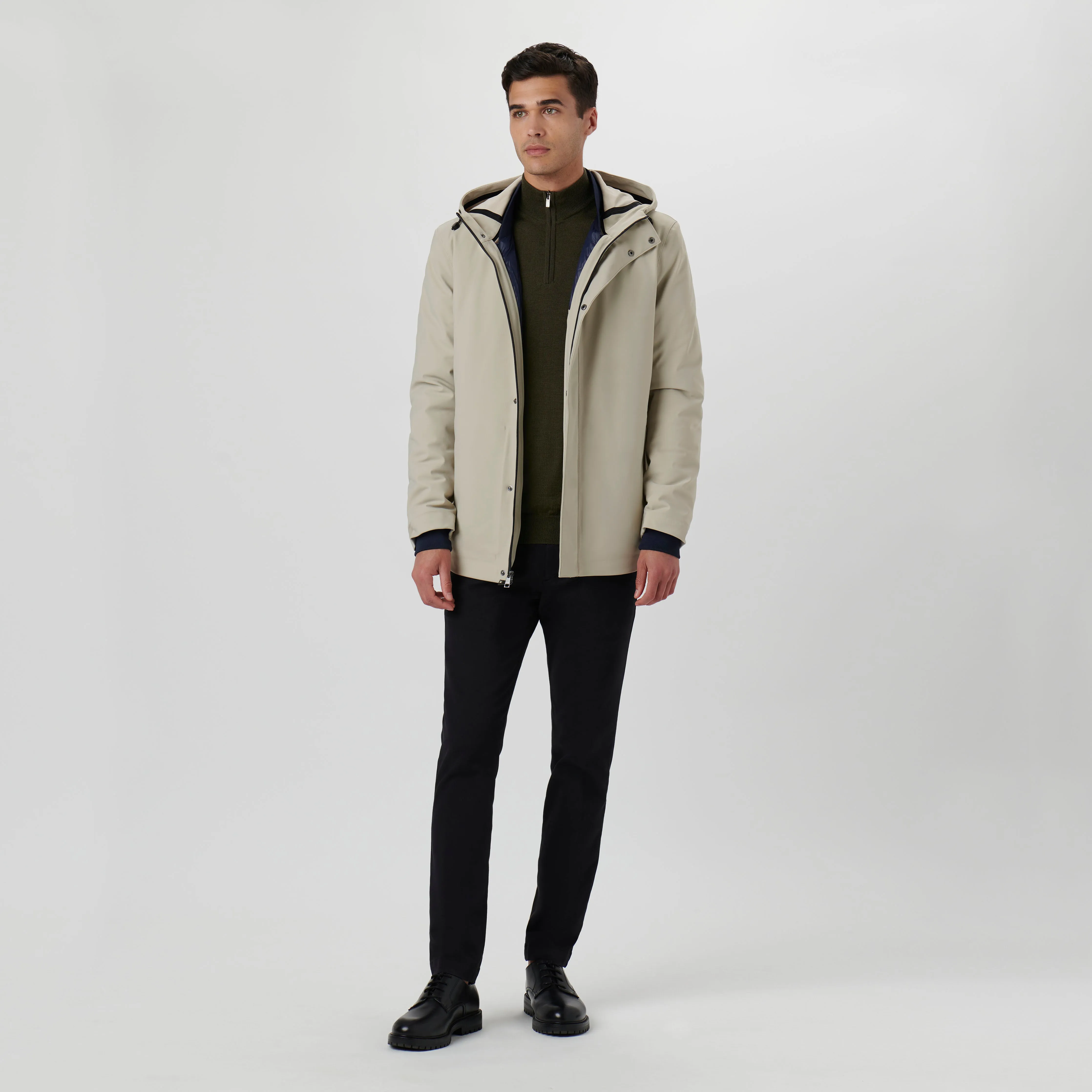 Three-In-One Jacket With Hood