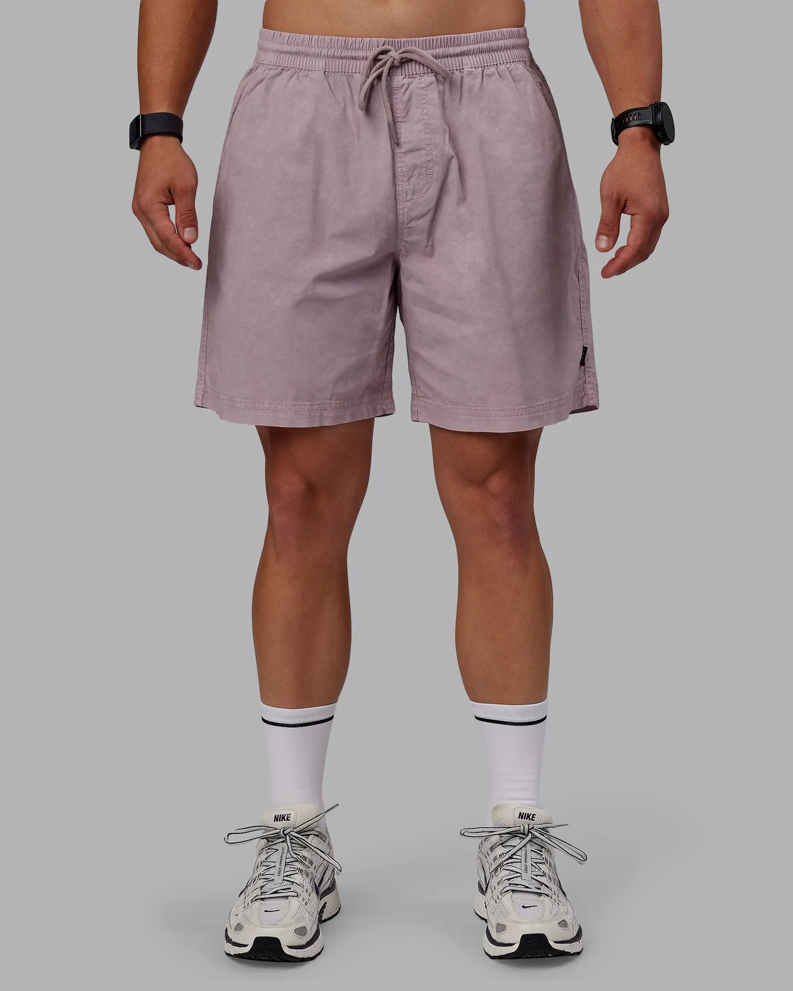 Washed Daily 7" Shorts - Greyish Purple