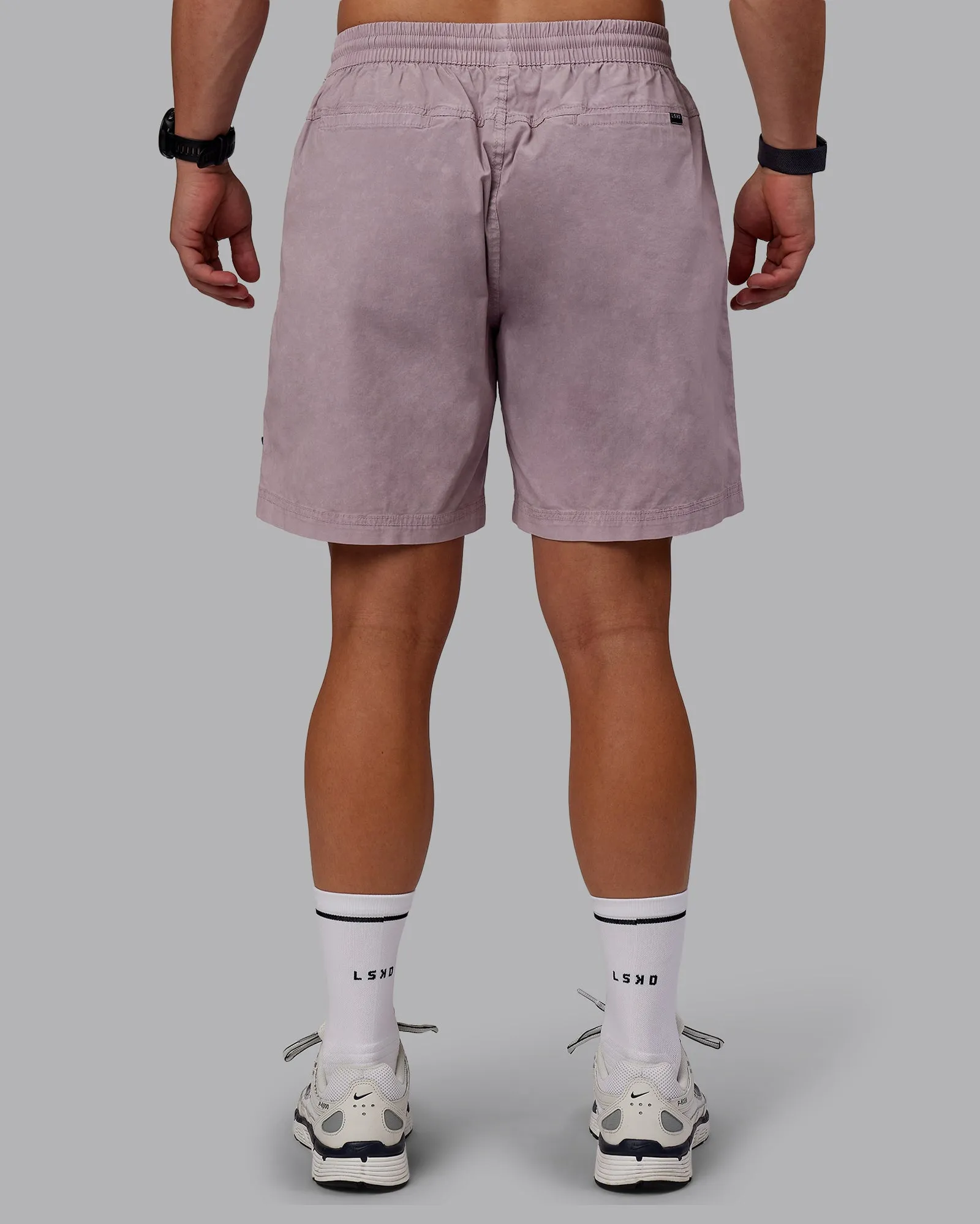 Washed Daily 7" Shorts - Greyish Purple