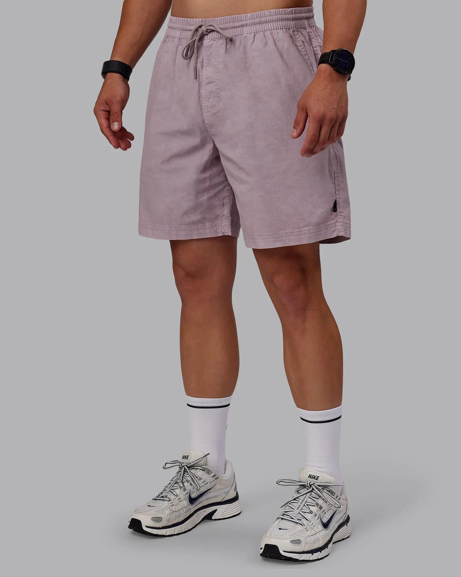 Washed Daily 7" Shorts - Greyish Purple