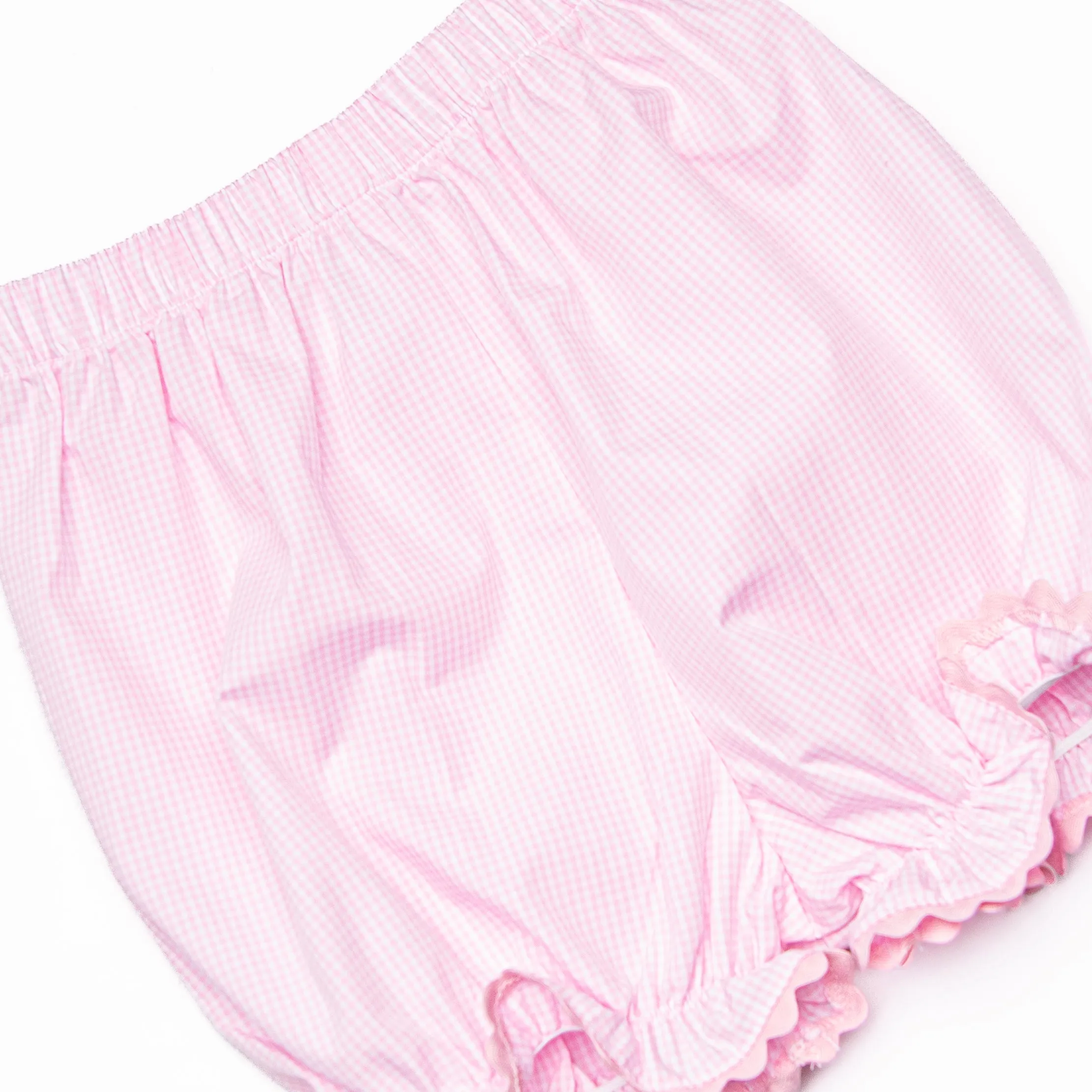Wildberry Wonder Applique Bloomer Set, Pink